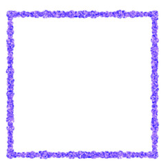 purple frame for photo