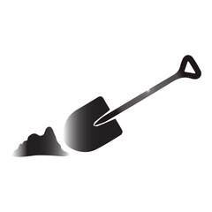 Soil scoop icon