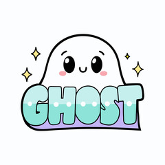happy halloween ghost