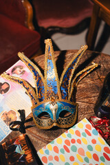 Venecian mask, carnival, new years eve