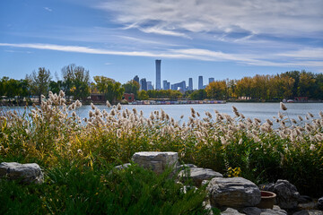 Fototapeta premium CBD of Beijing, China