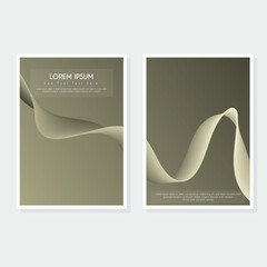 Creative modern abstract cover page design
