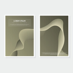 Creative modern abstract cover page design