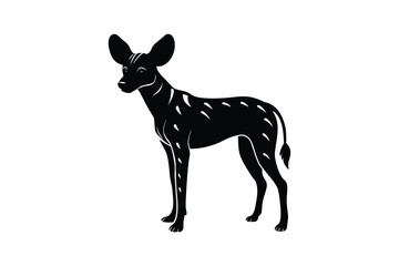 silhouette of a deer