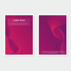 Creative modern abstract cover page design