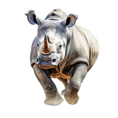 rhinoceros isolated on white