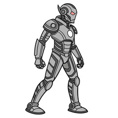 robot cyborg soldier