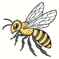 bee and honey