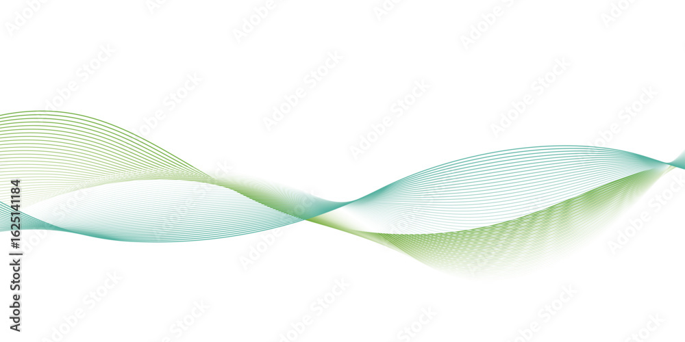 Wall mural abstract colorful flowing wave curved lines, social network communication, technology curve line bac