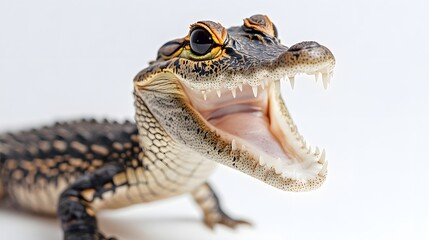 Fototapeta premium A Diverse Gallery of Striking Wildlife Portraits in a Studio