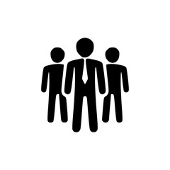 Business man symbols