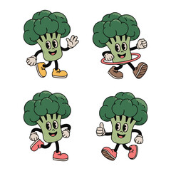 cartoon broccoli cartoon