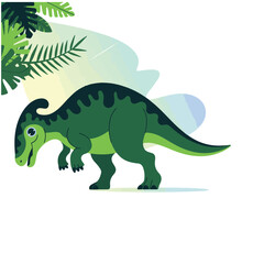 tyrannosaurus dinosaur vector illustration