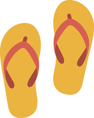 Simple Flip Flops Illustration