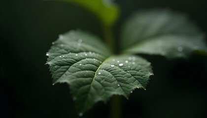 dew on a leaf
