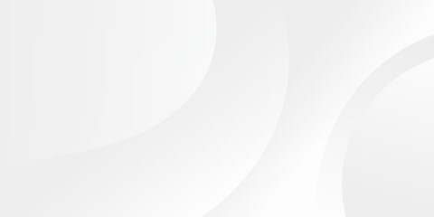 abstract white gradient color background with curve and swirl lines decoration