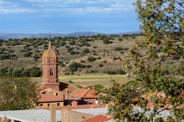 IGLESIA DEL PUEBLO DE PERACENSE. TERUEL. ESPAÑA