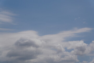 Soft Clouds in a Blue Sky