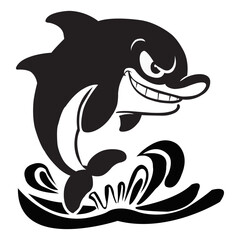  Dolphin vector art design