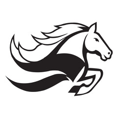 Horse vector art design