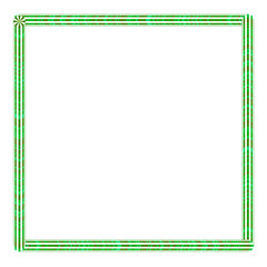 green picture frame