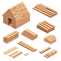 Construction set isolated on white 