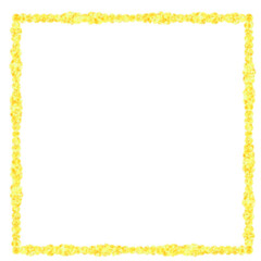 Yellow picture frame 
