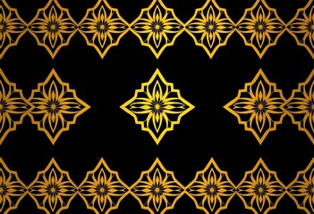 Elegant golden geometric pattern on dark background, ideal for luxury invitations,  background,  geometric