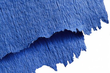 Closeup View Of Textured Blue Fabric