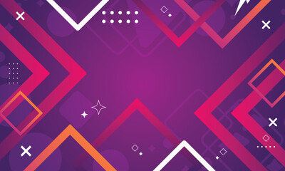 Abstract geometric vector background with modern minimal shapes