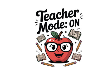 Back to School Funny Teacher Student T-shirt Design | Trendy Education Quote Typography Shirt | September School Shirt