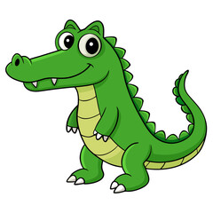 cartoon, animal, dinosaur, vector, crocodile, illustration, dragon, reptile, lizard, green, art, fun, cute, alligator, character, dino, wildlife, monster, baby, funny, frog, nature, drawing, happy, wi