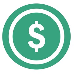dollar sign icon