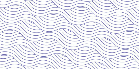 Blue water wave line pattern background. Vector illustration. Japanese style concept. vector ilustration.