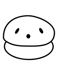 White Bread Loaf Sketch