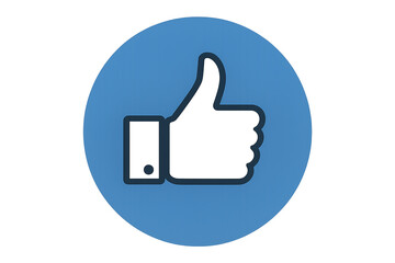 Fototapeta premium nice thumbs up icon, AI Generation