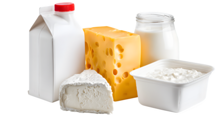 cheese and milk