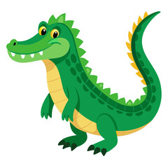 cartoon, animal, dragon, dinosaur, vector, illustration, crocodile, reptile, green, lizard, fun, art, alligator, funny, monster, dino, cute, drawing, character, baby, smile, nature, wild, wildlife, de