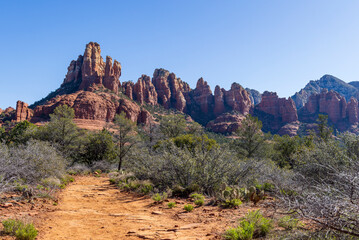 Scenic Sedona Ariozna Red Rock Landscape