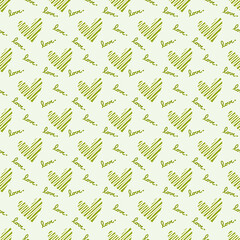 seamless pattern with green color