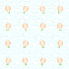 seamless balloon pattern