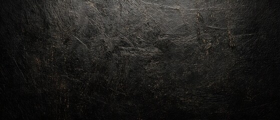 The textured black leather background for creative design projects.