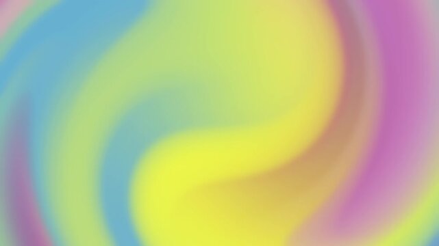Gentle swirl animation with gradient tone