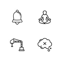 Exploring Four Distinct Icons Representing Communication Meditation Construction and Error