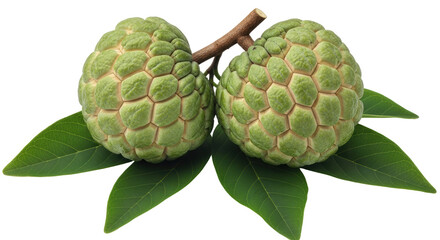 Isolated Custard Apples