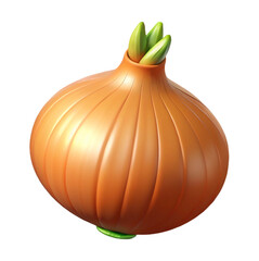 onion isolated on white background