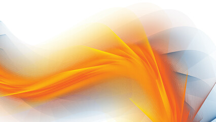 Obraz premium abstract orange wave background