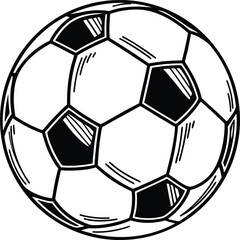 Fototapeta premium Football SVG, Soccer Graphic, Football PNG Clipart, Soccer Clipart, Football Vector, Vector Graphic, Soccer Vector Graphic, Instant Download