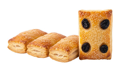 Isolated Raisin Pastries