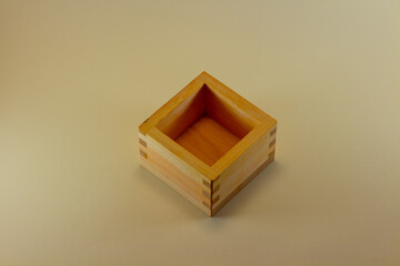 Traditional Masu Sake Cup (Hinoki Cypress) – Japanese Wooden Vessel for Sake, Rituals, and Cultural Heritage